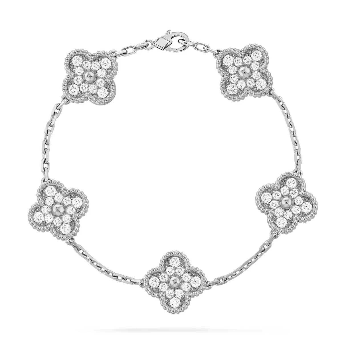[BLUE TEARS]CLOVER 5 MOTIF PIETERSITE BRACELET COLLECTION