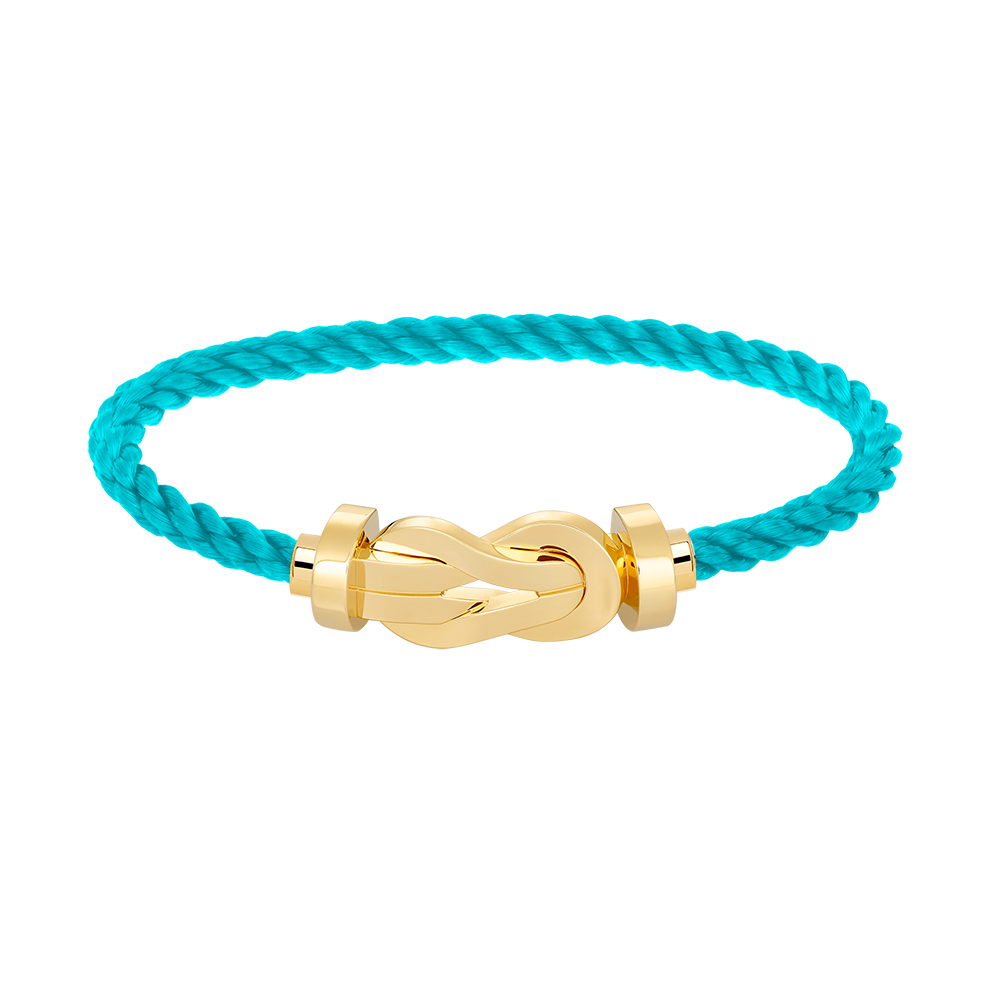 [BLUE TEARS]CHANCE LARGE 8 FIGURE BUCKLE NO DIAMOND BRACELET GOLD