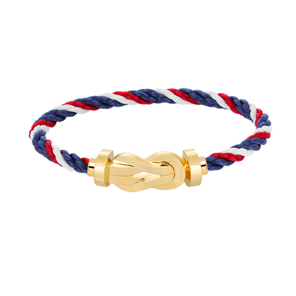 [BLUE TEARS]CHANCE LARGE 8 FIGURE BUCKLE NO DIAMOND BRACELET GOLD
