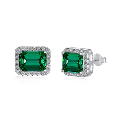 [Nova Jewelry]Luxurious Dainty Emerald Cut Banquet Earrings