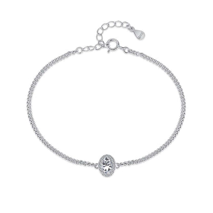[Nova Jewelry]Exquisite Oval Shape Bracelet