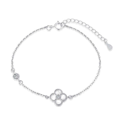 [Nova Jewelry]Delicate Four Leaf Clover Bracelet