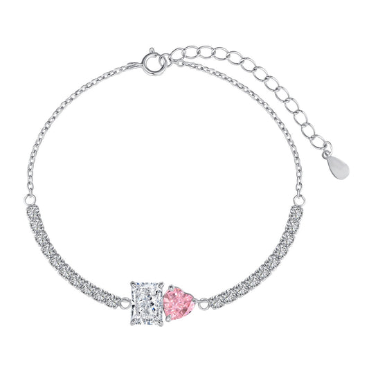 [Nova Jewelry]Dazzling Unique Multi Shape Lover Bracelet
