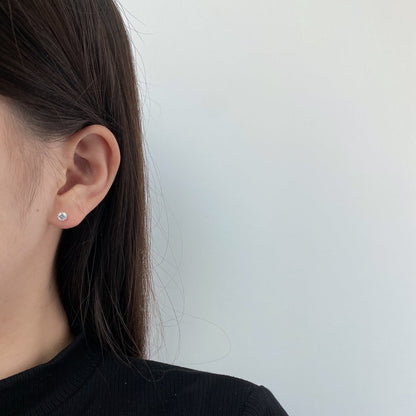 [Nova Jewelry]Sparkling Colorful Round Shape Earrings