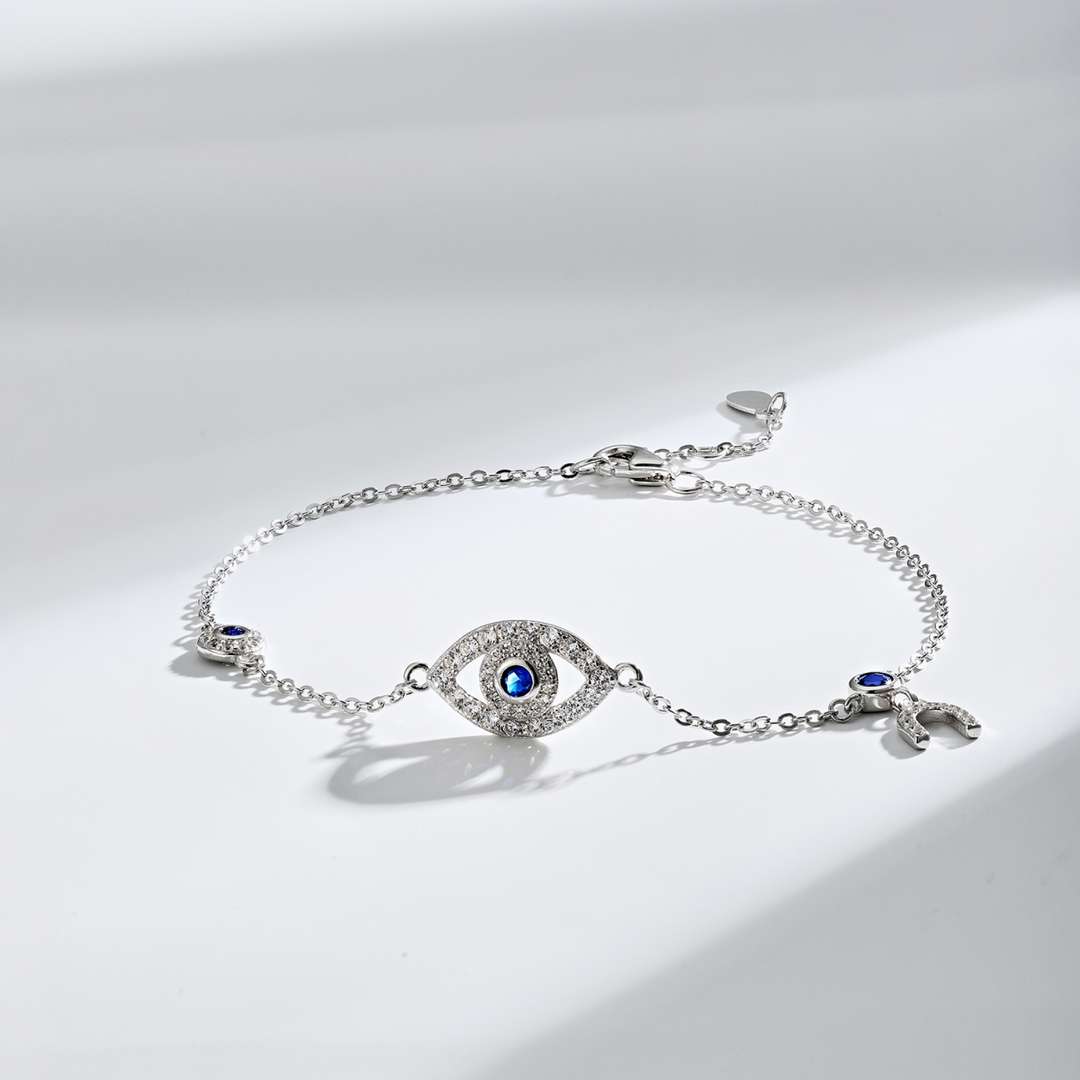 [Nova Jewelry]Dainty Eye Shape Necklace