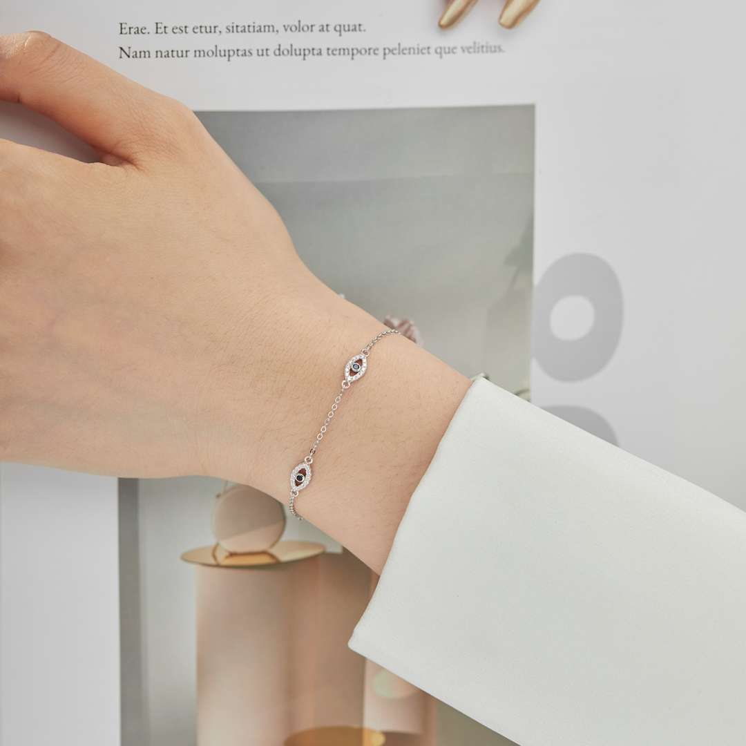 [Nova Jewelry]Evil Eye Shape Pendent Necklace