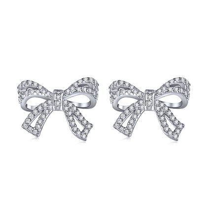 [Nova Jewelry]Dainty Bow Shape Earrings
