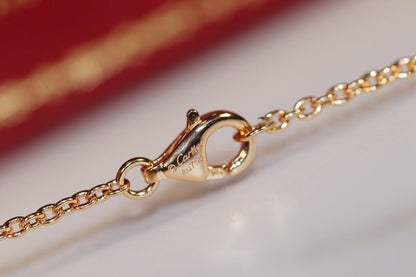 [BLUE TEARS]LOVE NECKLACE PINK GOLD AND SILVER