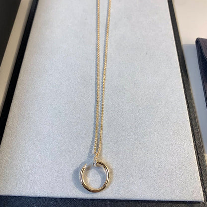 [BLUE TEARS]JUSTE NECKLACE PINK GOLD