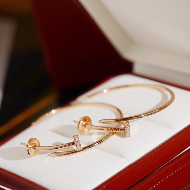 [BLUE TEARS]JUSTE EARRINGS DIAMONDS 1.8MM