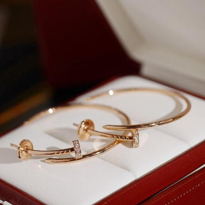 [BLUE TEARS]JUSTE EARRINGS DIAMONDS 1.8MM