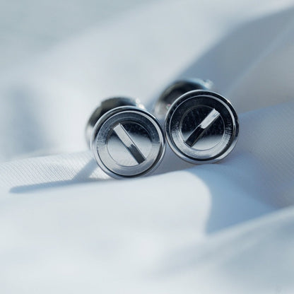 [BLAUE TRÄNEN]LIEBE OHRRINGE SILBER 10MM