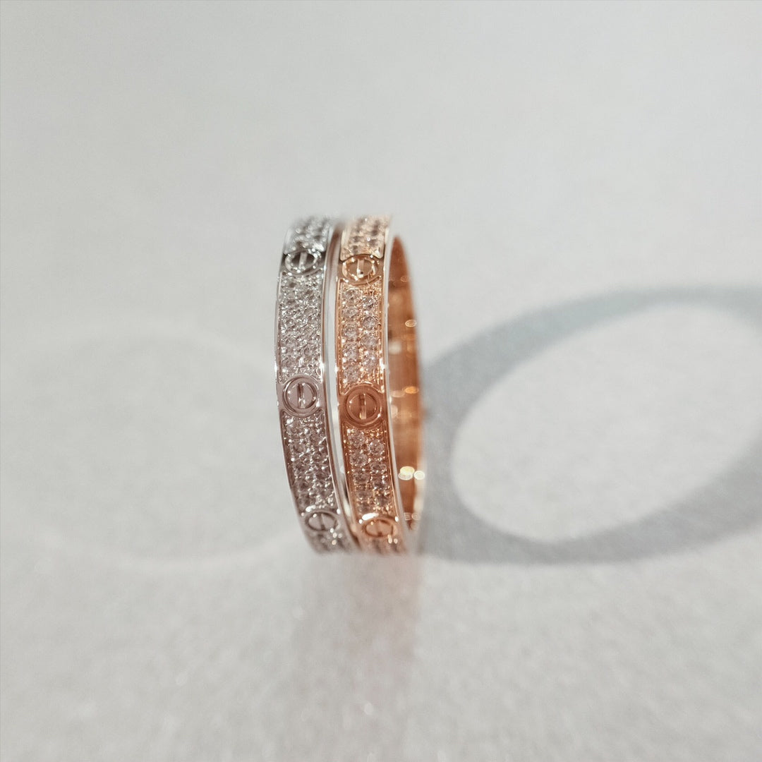 [BLUE TEARS]LOVE RING 2.65MM DIAMOND