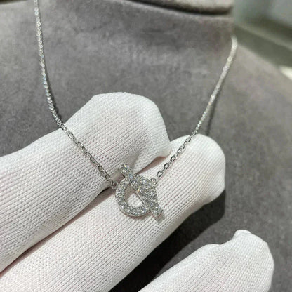 [BLUE TEARS]ECHAPEE NECKLACE DIAMOND