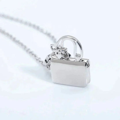 [BLUE TEARS]AMULETTE PEDANT SILVER NECKLACE