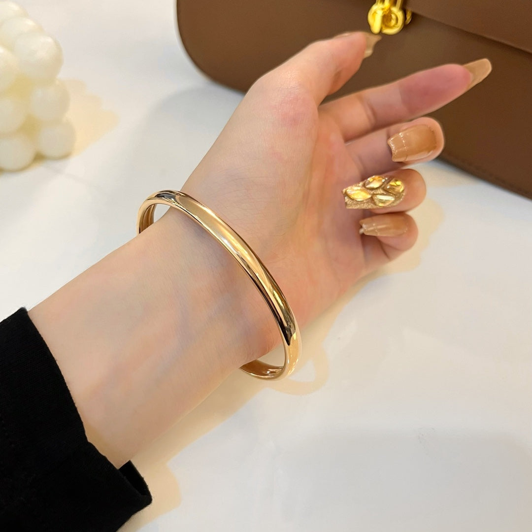 [BLUE TEARS]PANTHERE GOLD OPEN BRACELET