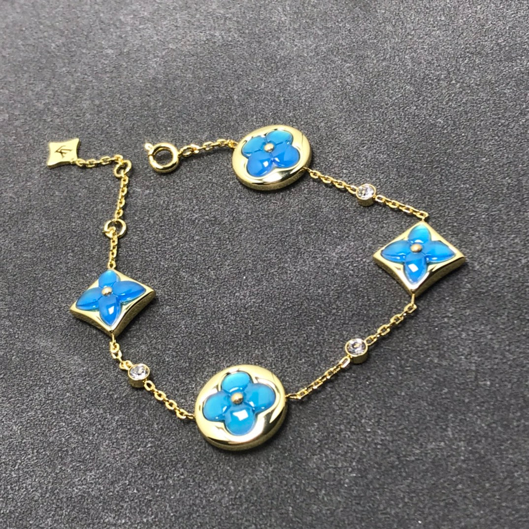[BLUE TEARS]STAR AND SUN TURQUOISE 4 MOTIFS 3 DIAMONDS