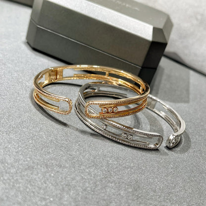 [Blue Tears Jewelry]MOVE 10TH PAVED DIAMOND BRACELET