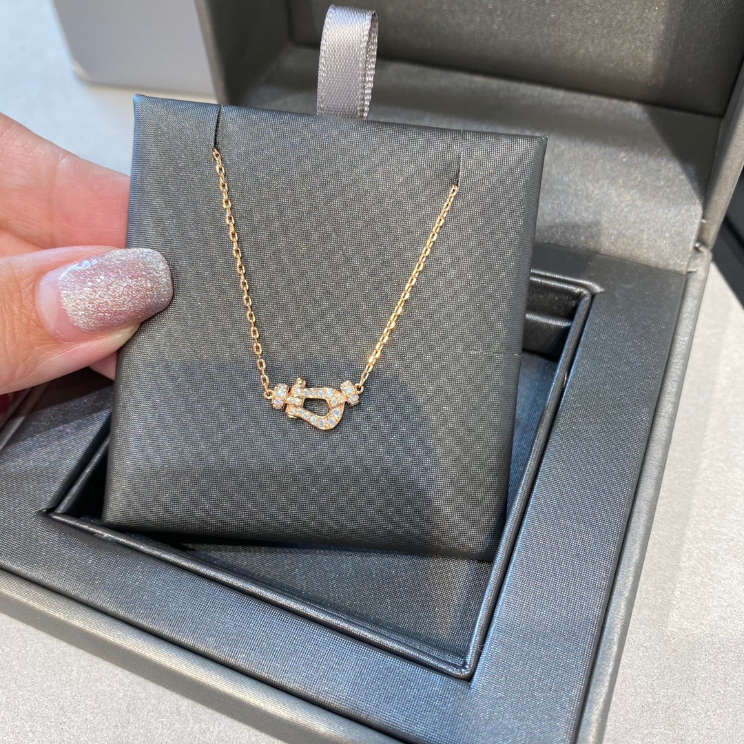 [BLUE TEARS]FORCE 10 DIAMOND PINK GOLD NECKLACE MINI MODEL