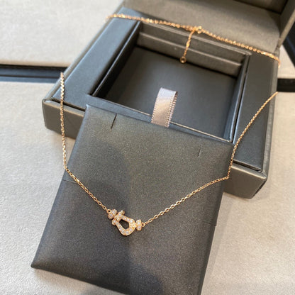 [BLUE TEARS]FORCE 10 DIAMOND PINK GOLD NECKLACE MINI MODEL