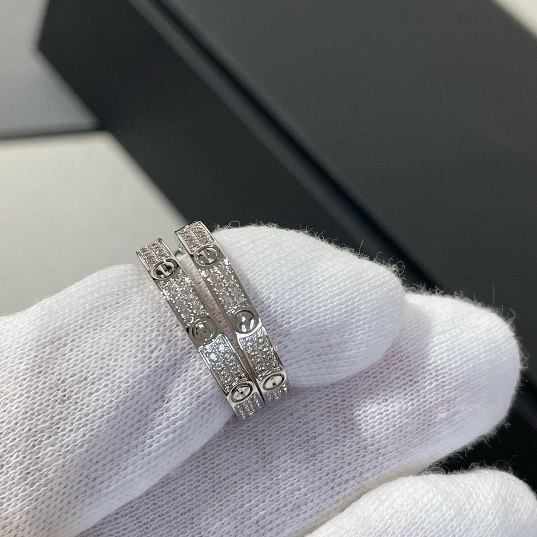 [BLAUE TRÄNEN]LIEBE DIAMANT SILBER HOOP OHRRINGE