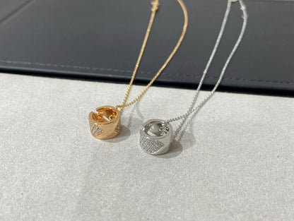 [BLAUE TRÄNEN] LIENS EVIDENCE HALSKETTE MIT DIAMANTEN