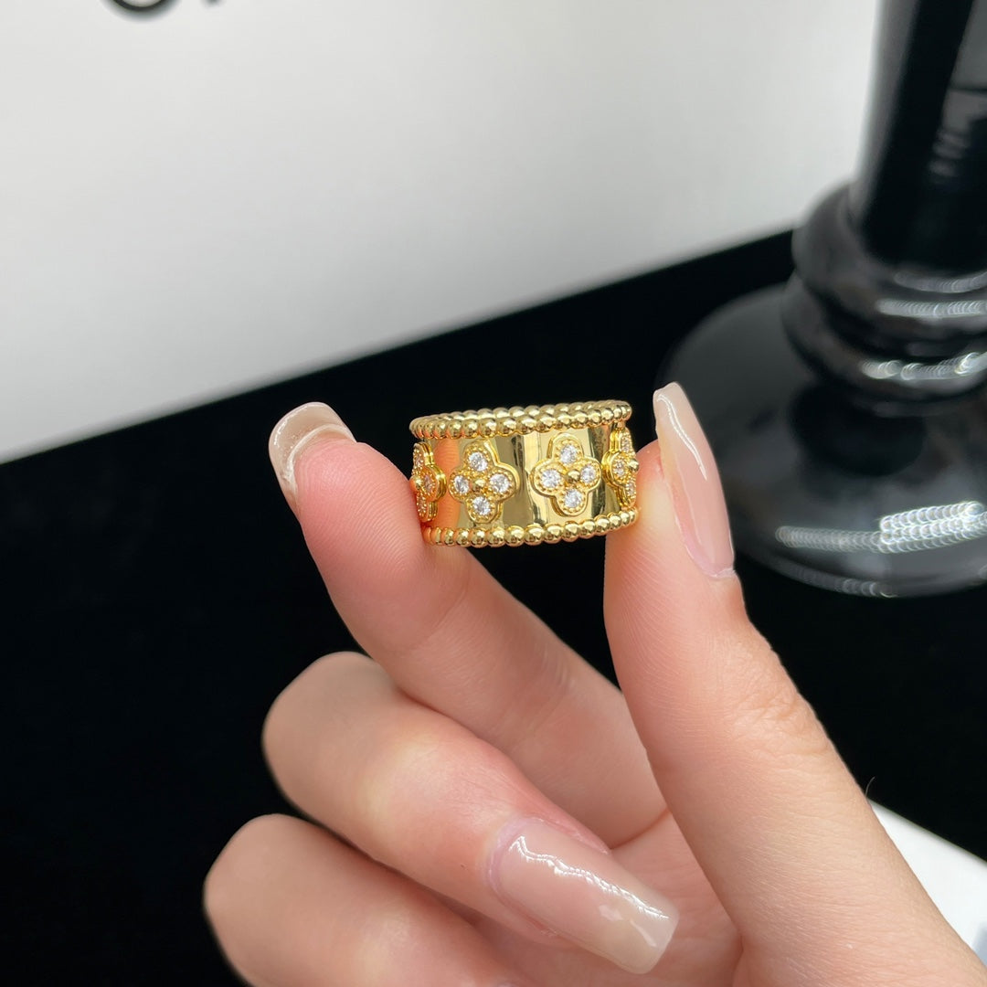 [BLUE TEARS]PERLEE DIAMOND LARGE RING