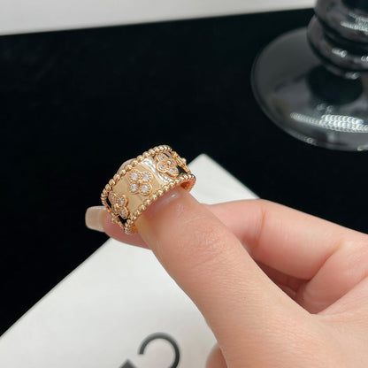 [BLUE TEARS]PERLEE DIAMOND LARGE RING
