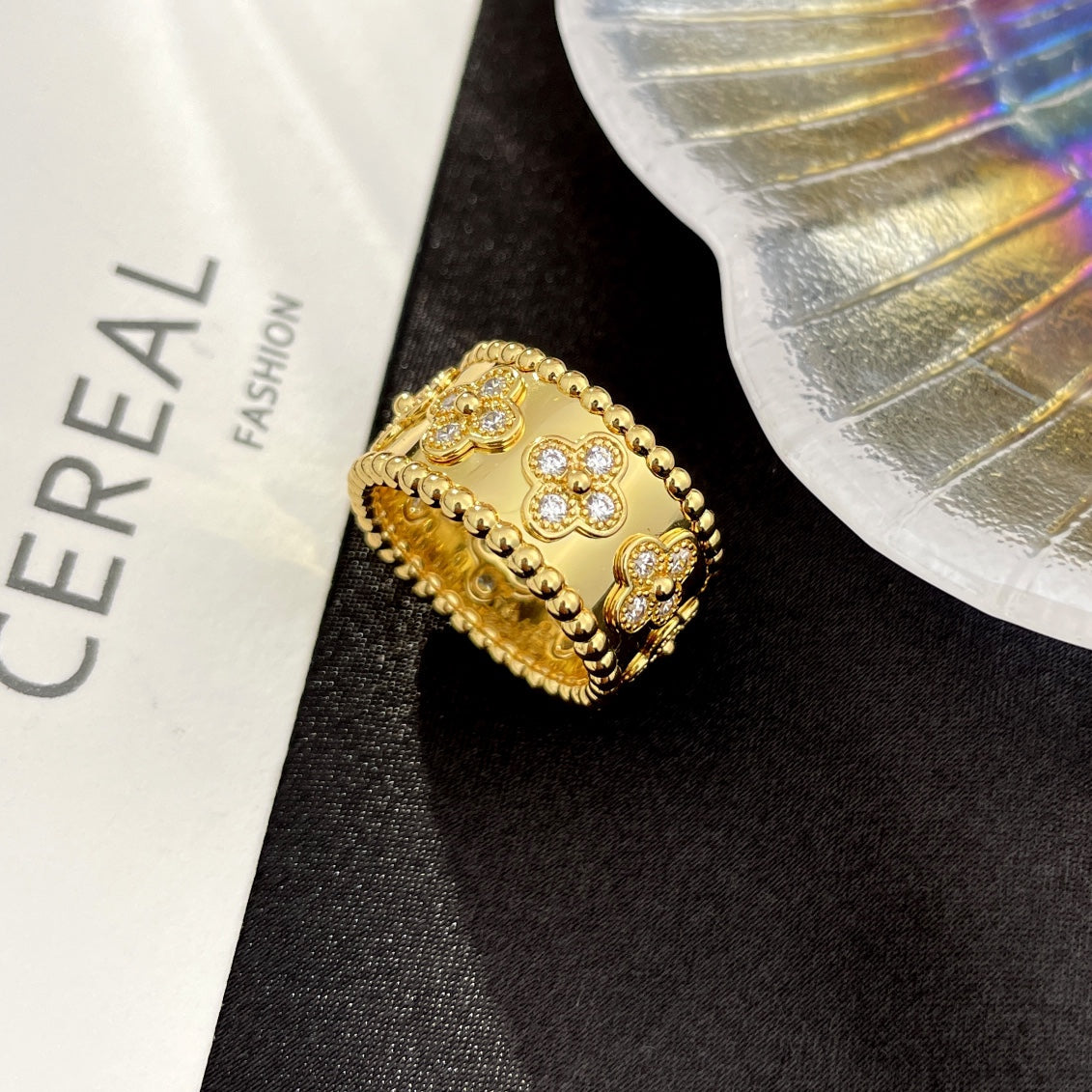 [BLUE TEARS]PERLEE DIAMOND LARGE RING
