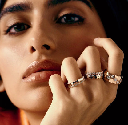 [BLUE TEARS]BEE LOVE DIAMOND LARGE RING