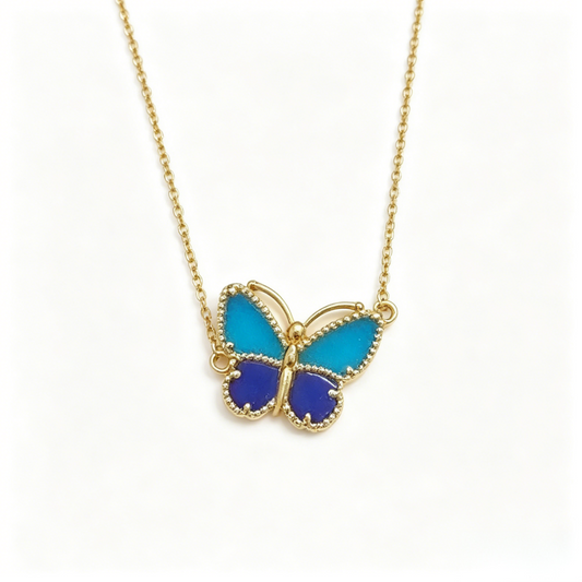[Blue Tears Jewelry] 2026 NEW LUCKY BUTTERFLY 1 MOTIFS NECKLACE