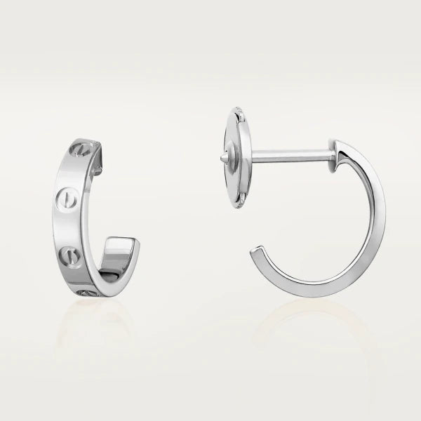 [BLAUE TRÄNEN]LIEBE OHRRINGE 2,65MM SILBER 