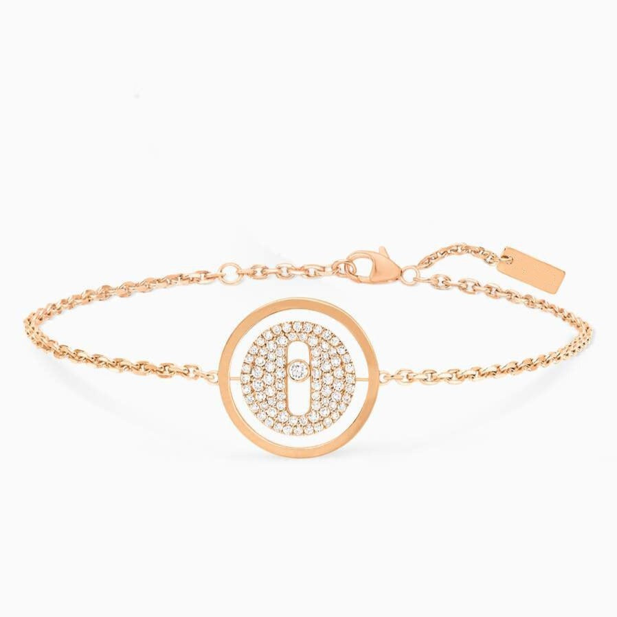 [Blue Tears Jewelry]LUCKY MOVE DIAMOND PAVED BRACELET