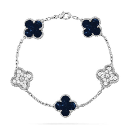 [BLUE TEARS]CLOVER 5 MOTIF PIETERSITE BRACELET COLLECTION