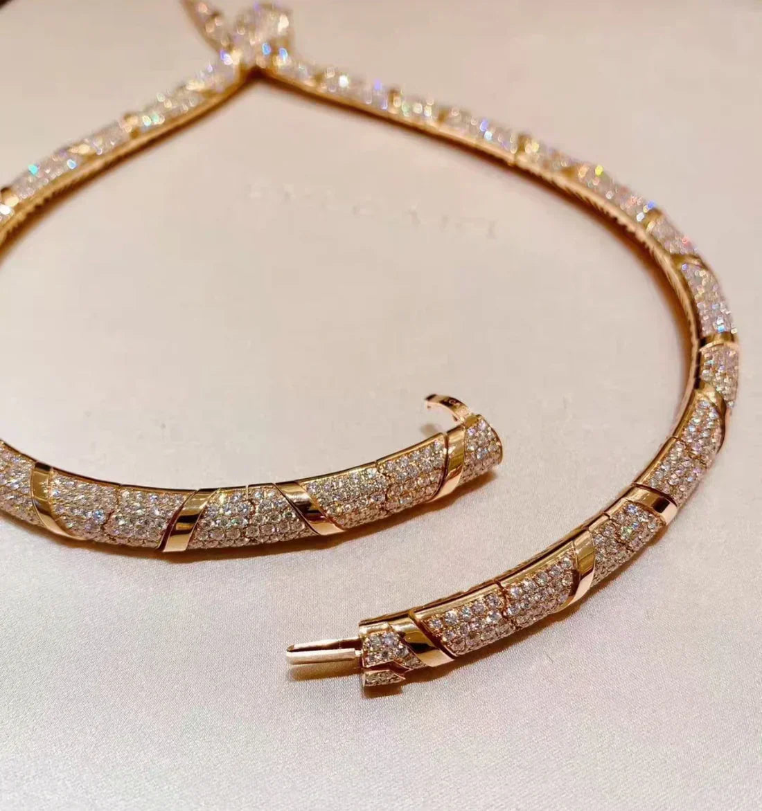 [BLUE TEARS]HAUTE COUTURE GOLD SERPENTI NECKLACE
