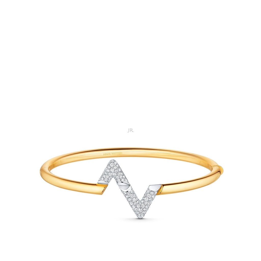 [BLAUE TRÄNEN]VOLTE UPSITEN DOWN GOLD DIAMANT ARMBAND