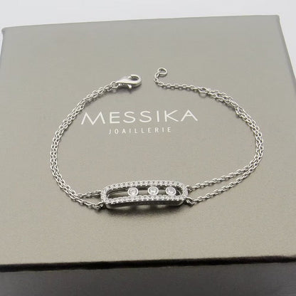 [Blue Tears Jewelry] Move Classique pav¨¦ bracelet
