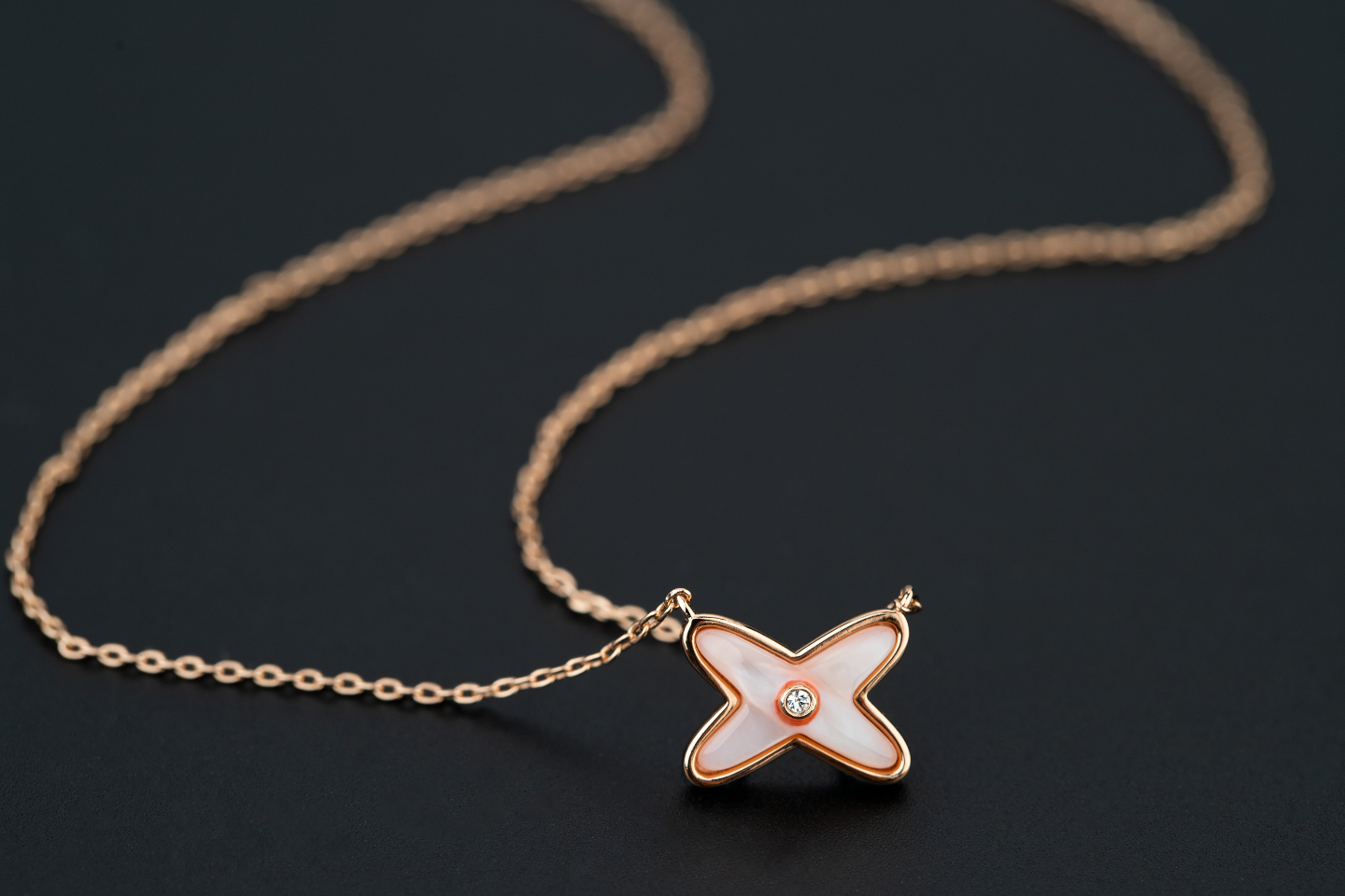 [BLUE TEARS]JEUX DE NECKLACE 1 DIAMANT