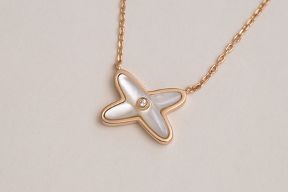 [BLUE TEARS]JEUX DE NECKLACE 1 DIAMANT