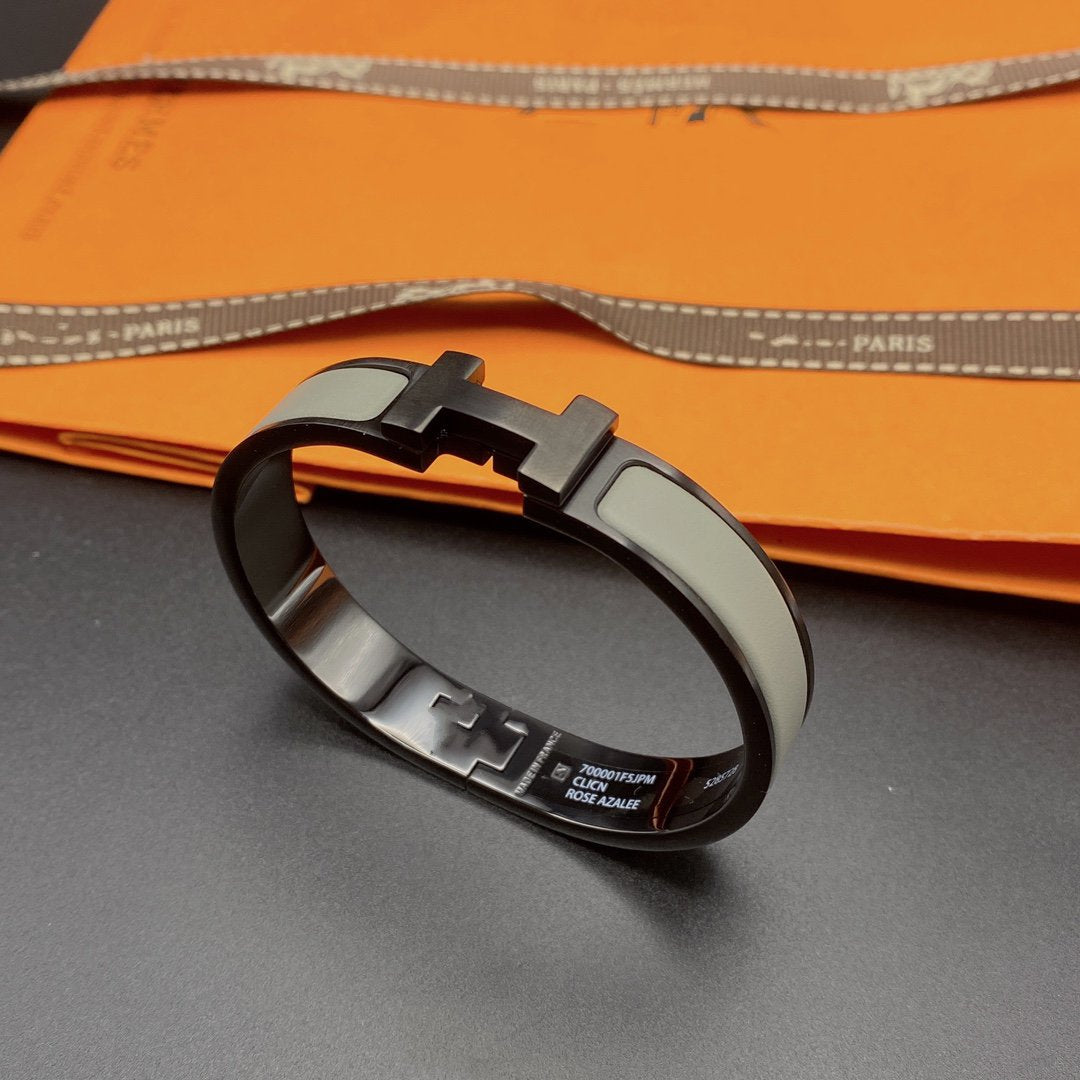 [BLUE TEARS]CLIC HM SO BLACK GREY BRACELET