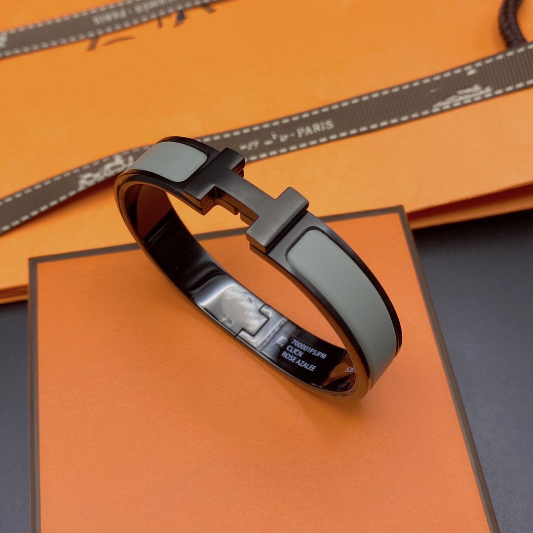 [BLUE TEARS]CLIC HM SO BLACK GREY BRACELET
