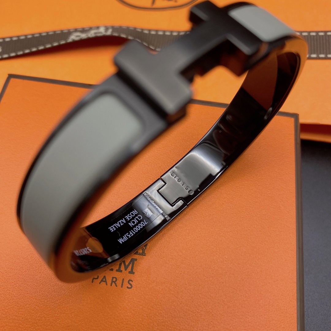 [BLUE TEARS]CLIC HM SO BLACK GREY BRACELET