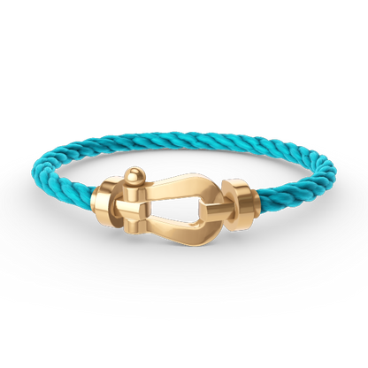 [BLUE TEARS]FORCE LARGE HORSESHOE NO DIAMOND BRACELET GOLD