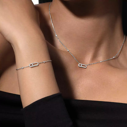 [Blue Tears Jewelry]Move Uno Necklace