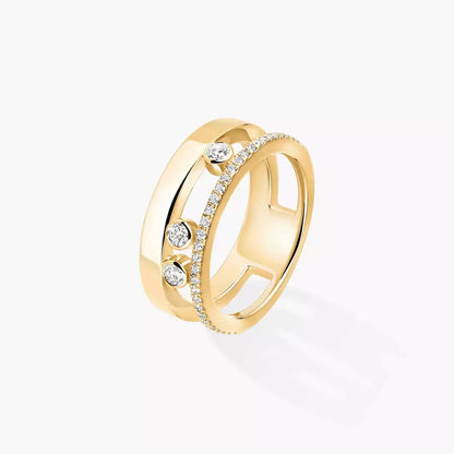 [Blue Tears Jewelry]Move Romane Diamond Ring