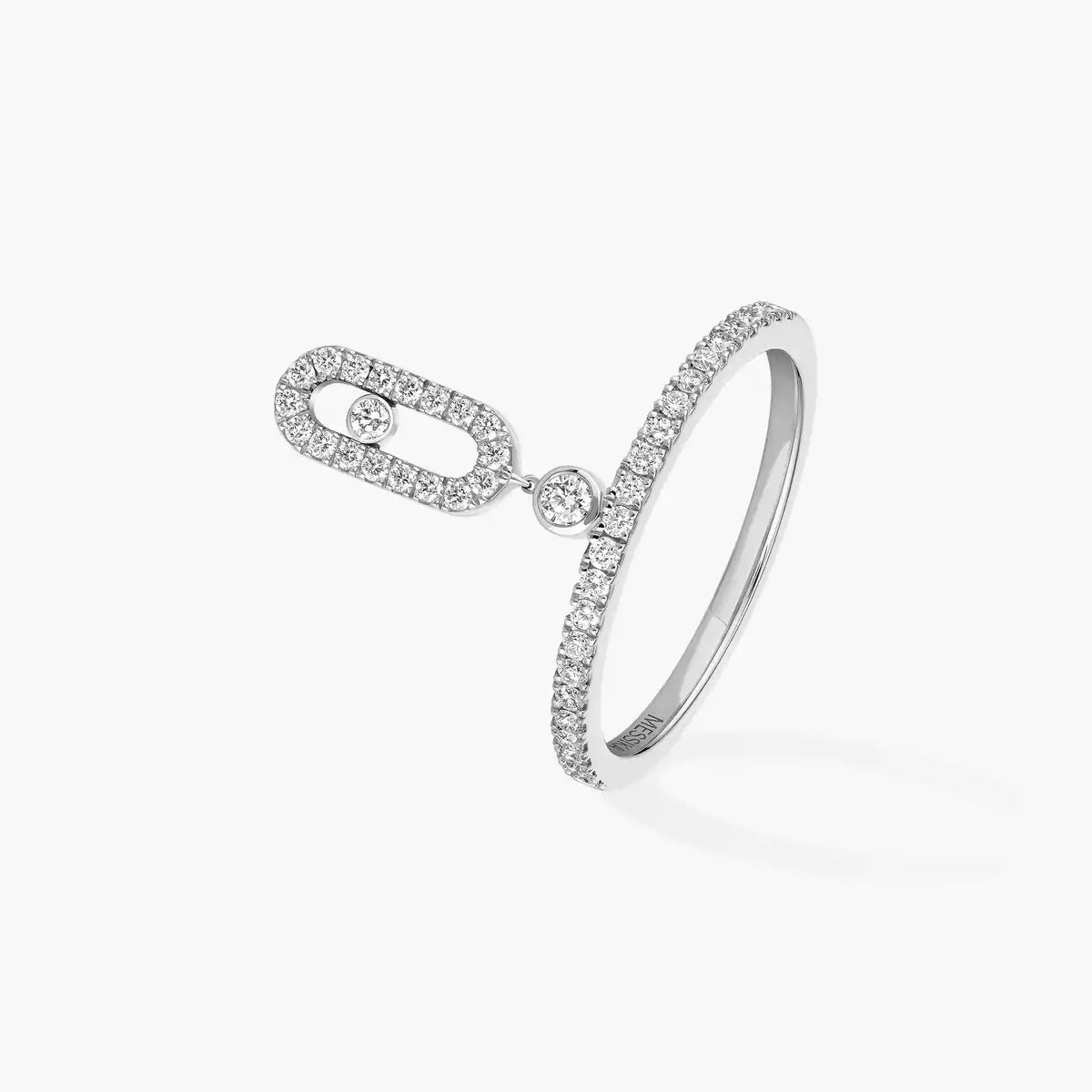 [Blue Tears Jewelry]Move Uno Diamond Ring