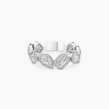 [Blue Tears Jewelry] Diamond Wedding Ring My Twin