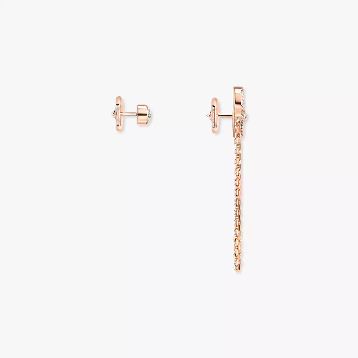 [Blue Tears Jewelry]Move Uno Diamond Earrings