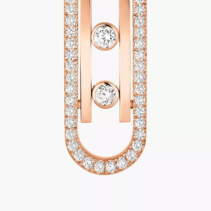 [Blue Tears Jewelry]Diamond Pendant Earrings Move 10Th