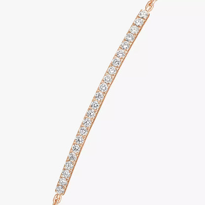 [Blue Tears Jewelry]Diamond Thin Bangle 0.15ct My Twin Toi & Moi